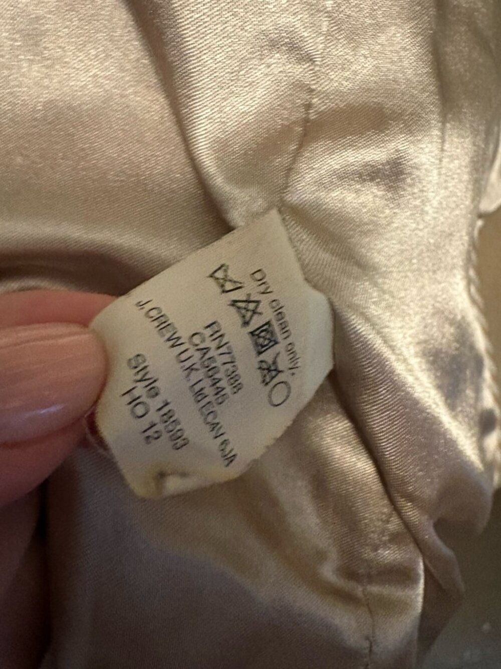 J.Crew Stadium-Cloth Cocoon Coat | Size 8 - Picture 10 of 10